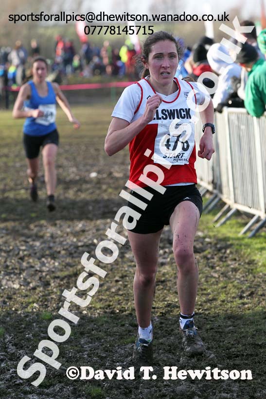 Senior womens Northern Cross Country  Championships, Pontefract. Photo: David T. Hewitson/Sports for All Pics